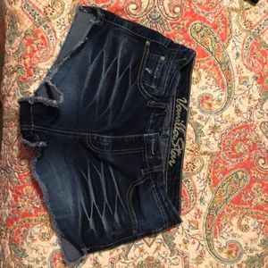 Vanilla Star denim short shorts size 9